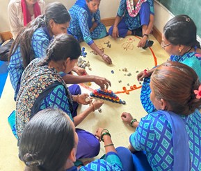 Teachers practicing new learning approaches